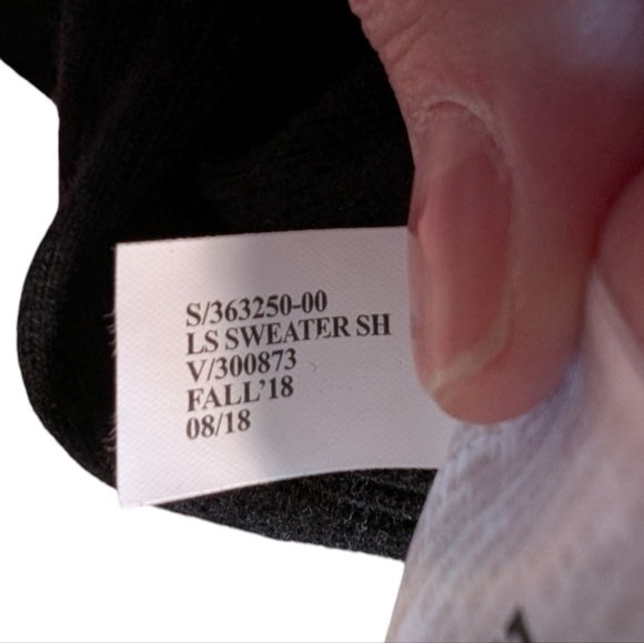 Banana Republic Wool-Cashmere Blend Ribbed Sweater Dress Black Women's Medium - Picture 11 of 14